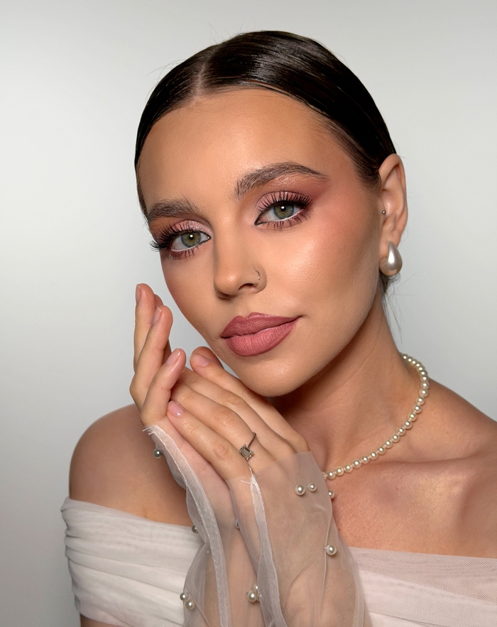machiaj mireasă, look 2 — Madalina Sora, makeup artist București