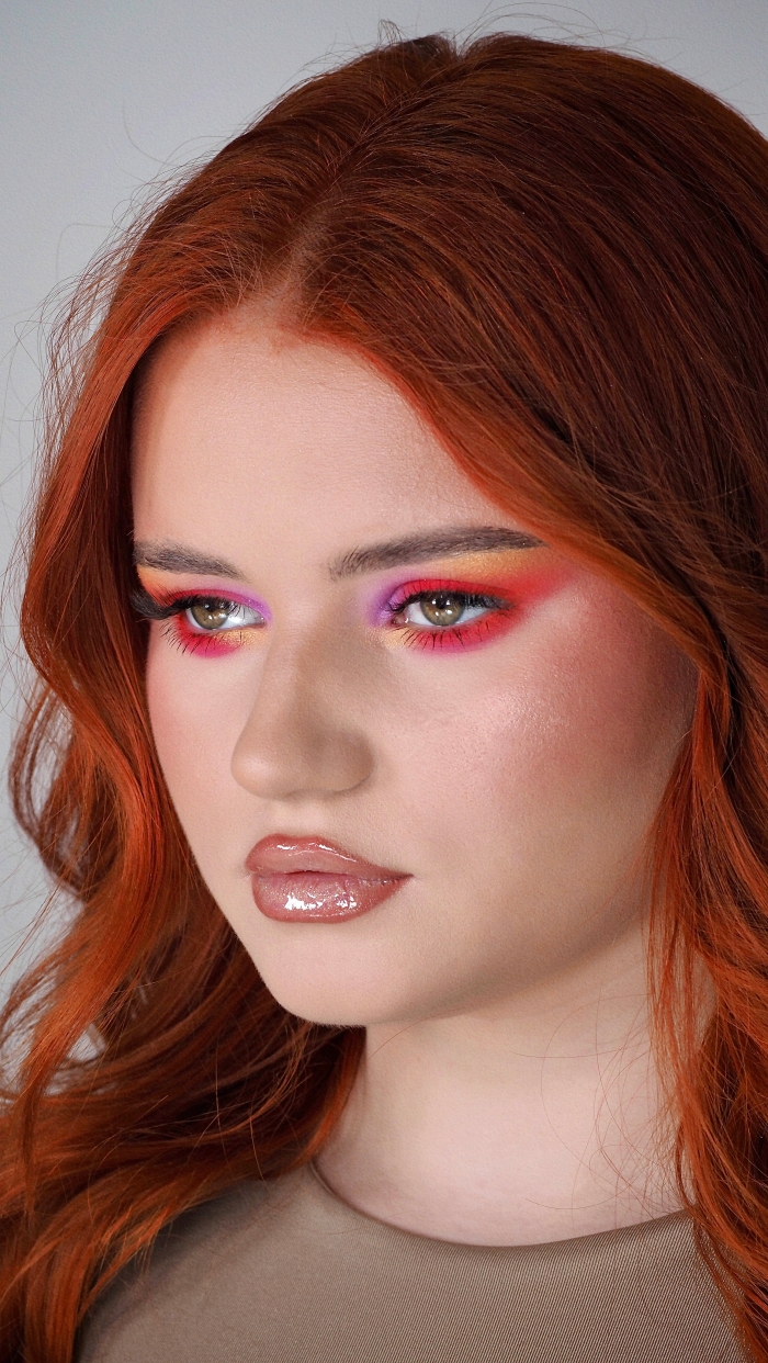 machiaj ședință foto, look 16 — Madalina Sora, makeup artist București